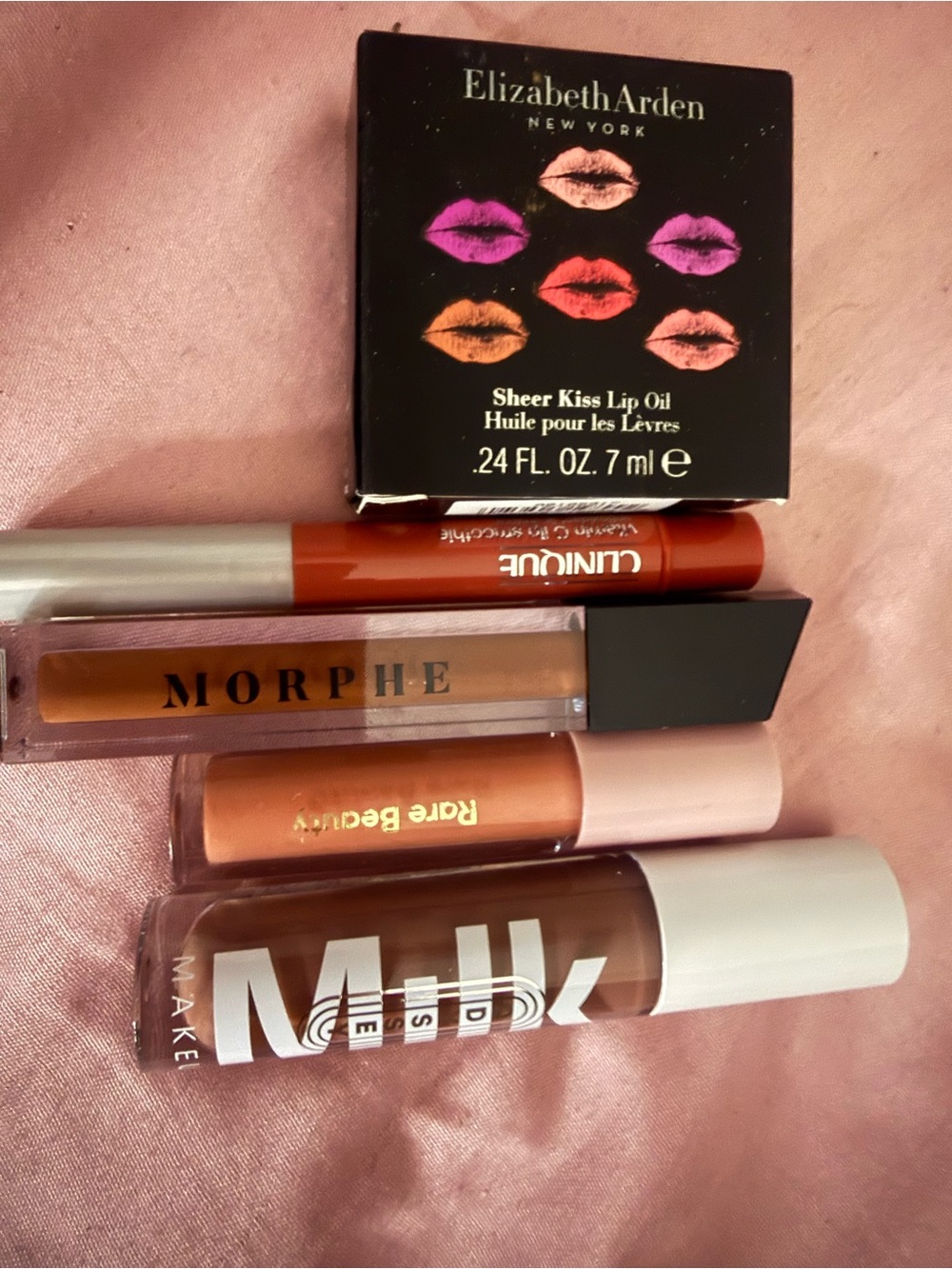 Elizabeth Arden & Mixed Brand Nude Lip Set bundle